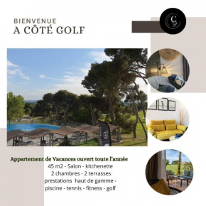 Côté Golf, bel appartement RDC avec terrasses dans Golf, piscine, tennis, à 5mn de l'Isle sur la Sorgue